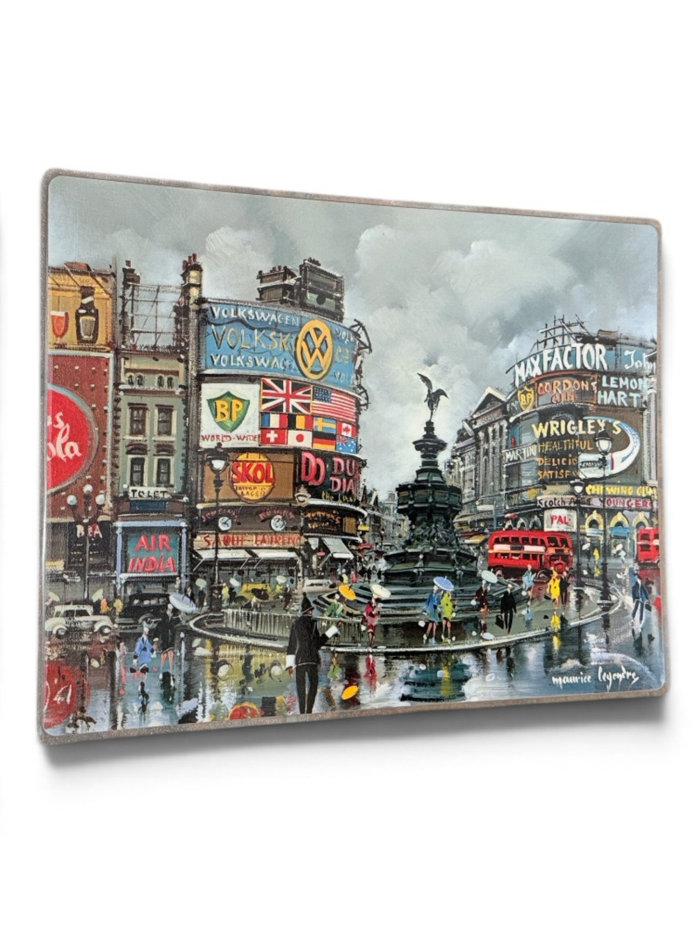 1976 KRISART Vintage London Landmark Placemats -Set of 4 made in France - Picture 12 of 16